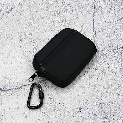 Static Rod/Key Bag children's small bag, boy's key bag - 211-black-with-quality-hook-and-lanyard