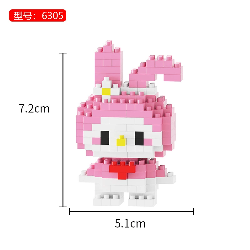 Mini constructor Lego DIY dolls, small buildable figures, assorted characters, 4×8×11 cm