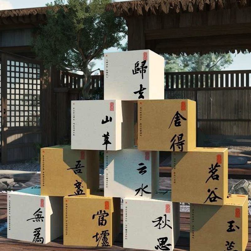 Internet-Famous Photo Spot, New Chinese-Style Teahouse Outdoor Setup, Wall Background Decorations, Calligraphy Decor, Kt Boxes Internet-Famous Photo Spot, New Chinese-Style Teahouse Outdoor Setup, Wall Background Decorations, Calligraphy Decor, Kt Boxes