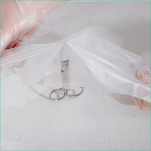 Disposable TPE gloves Food grade protective transparent thickened TPE gloves Disposable boxed thickened gloves