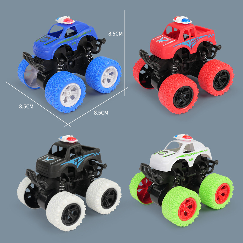New Year children's toys boys toy car stall toys wholesale inertia police car baby car educational toys