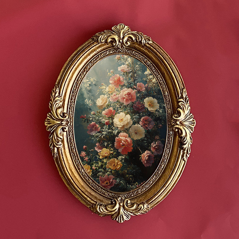 European-Style Embossed Resin Photo Frame Table Decoration Painting Mural Photo Frame Picture Frame Home Soft Decoration Resin Photo Frame