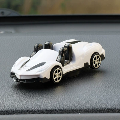 Car phone holder: Phone Holder Car - white-car-model-stand-003-color-box-packaging