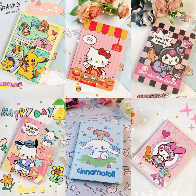 Sanrio, ноутбук, мультяшный блокнот, книга для учащихся начальной школы, новая коллекция