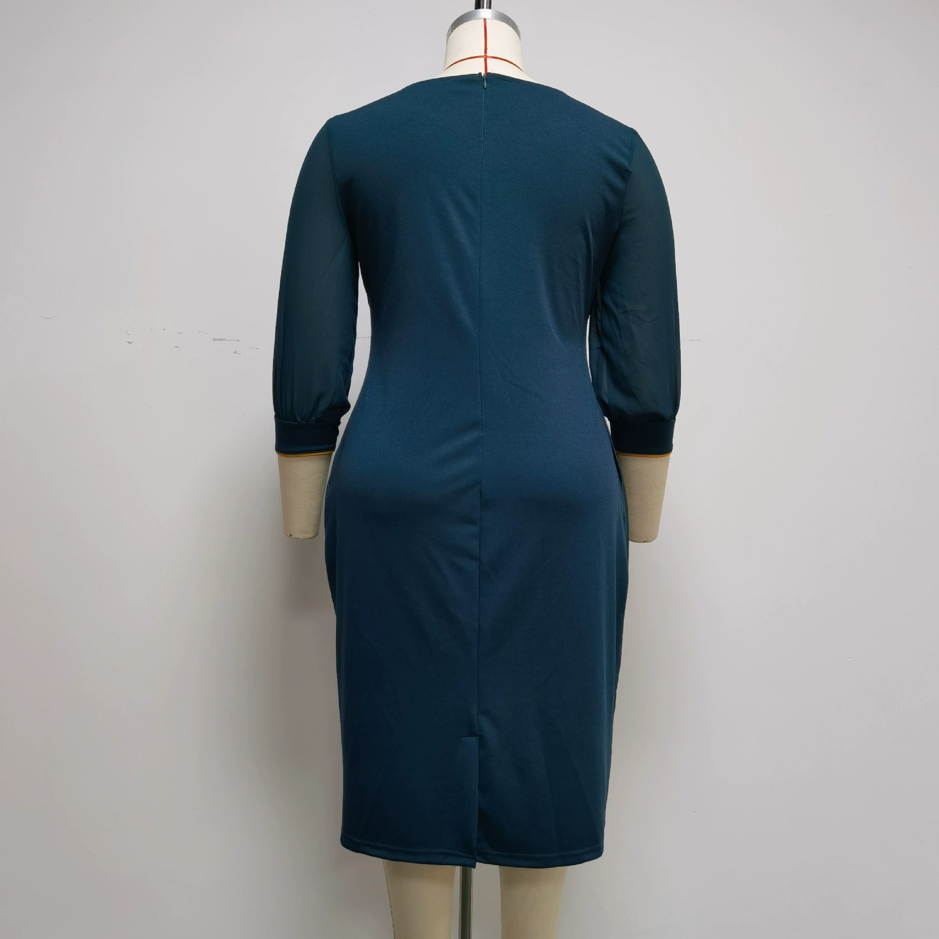 Dress, plus size, Amazon, round collar
