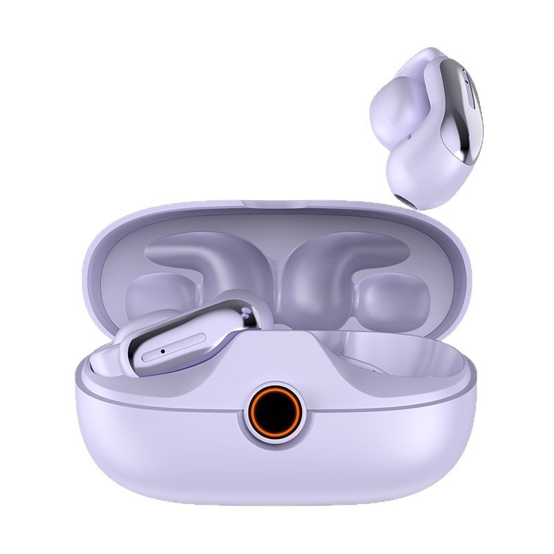 2025年新作 Bluetoothヘッドセット イヤークリップ式 ノイズリダクション 音漏れなし 長時間装着 痛みなし インイヤー スポーツ Bluetoothヘッドセット|undefined