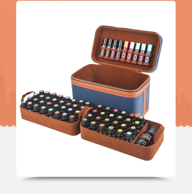 Doterui essential oil storage bag 15ml portable anti-seismic roller ball bottle box suitcase doterra large capacity manicure