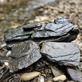 Находящие кусочки потока цилиндров из камня, черепаха Лата, Создание скалы, рыболовный аквариумный скачок комбинация рока. Комбинированный декоративный каменная чип