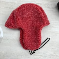 ins小众毛绒雷锋帽保暖百搭时尚护耳帽秋冬防寒保暖飞行帽滑雪帽