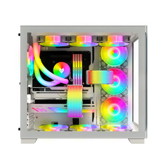 Desktop computer graphics card neon cable motherboard 24PIN power supply cable light board decoration divine light synchronized ARGB luminous cable