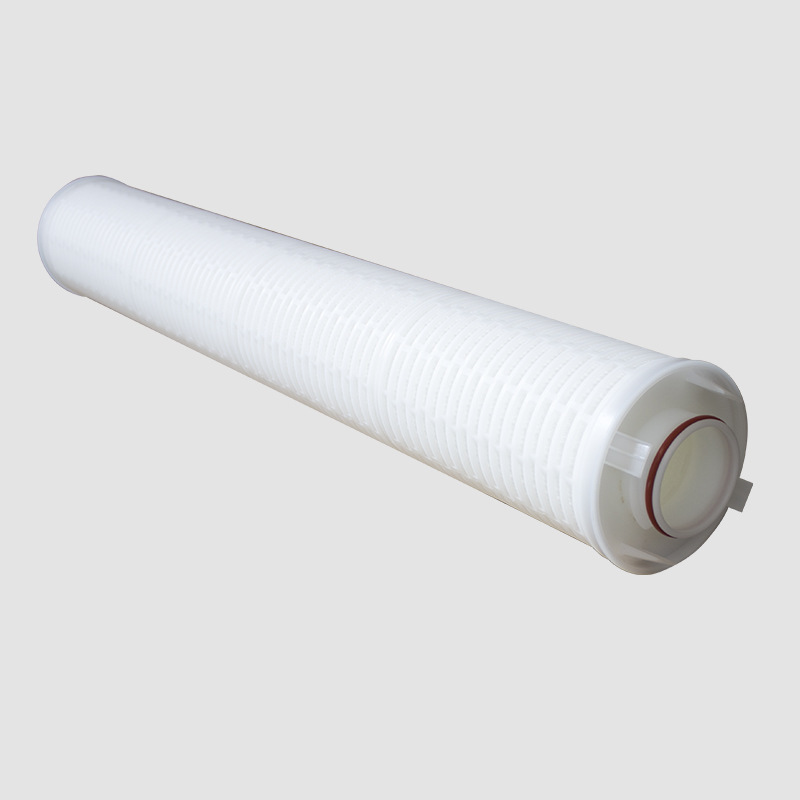 Industrial large flow filter element large volume 40-inch precision microporous folding filter element water treatment equipment filter