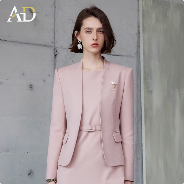 Pink suit