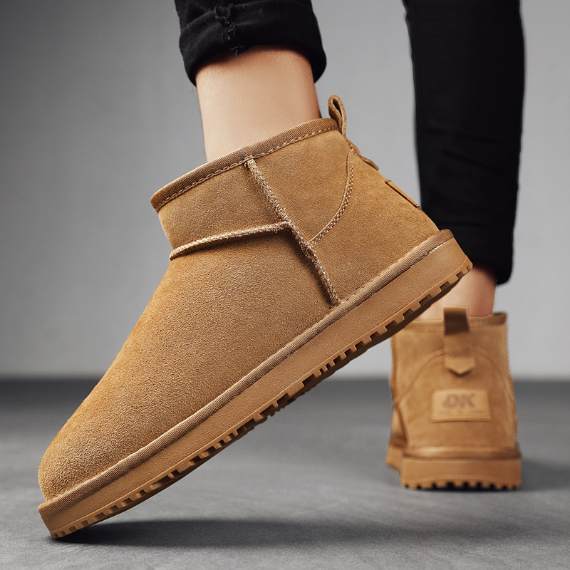 Winter sports keep warm low boots for leisure
