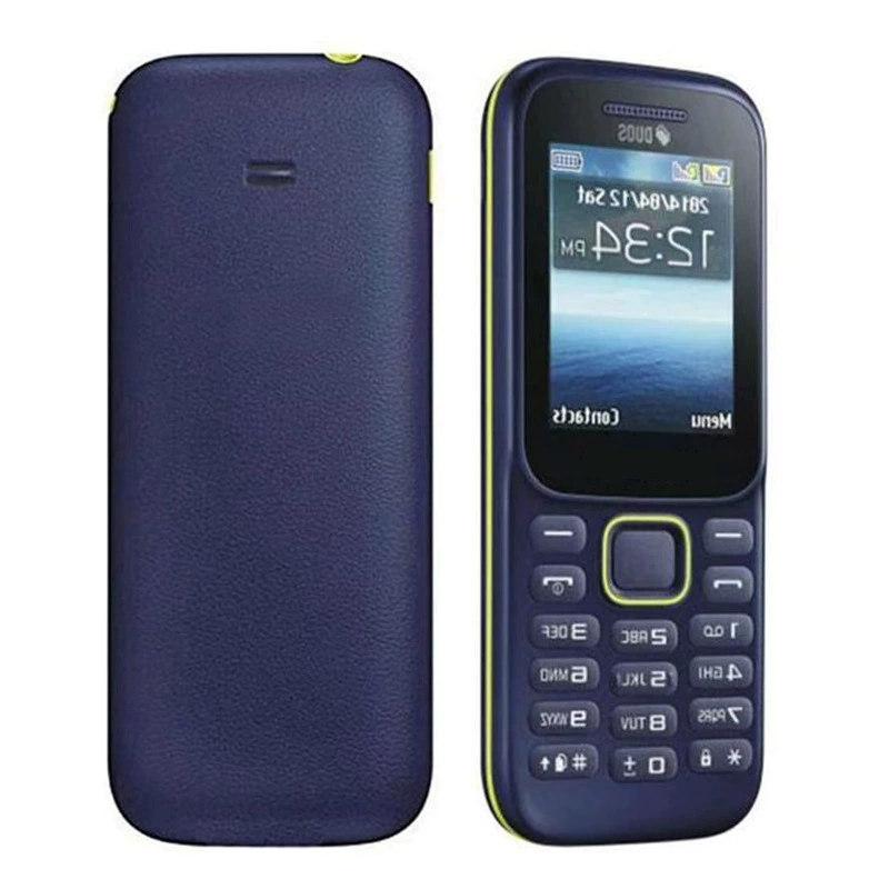 Простой телефон с прямыми кнопками, GSM 2G неумный телефон, двухсимочный, для пожилых