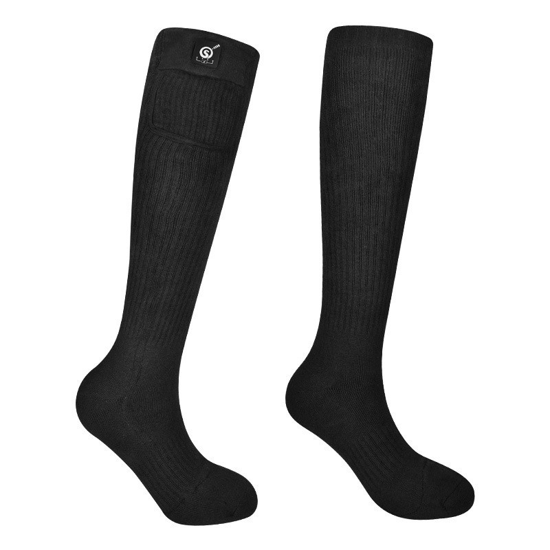 クロスボーダー知能充電発熱靴下三速温度コントロール綿靴下アウトドアスポーツスキー靴下bluetooth電気加熱靴下