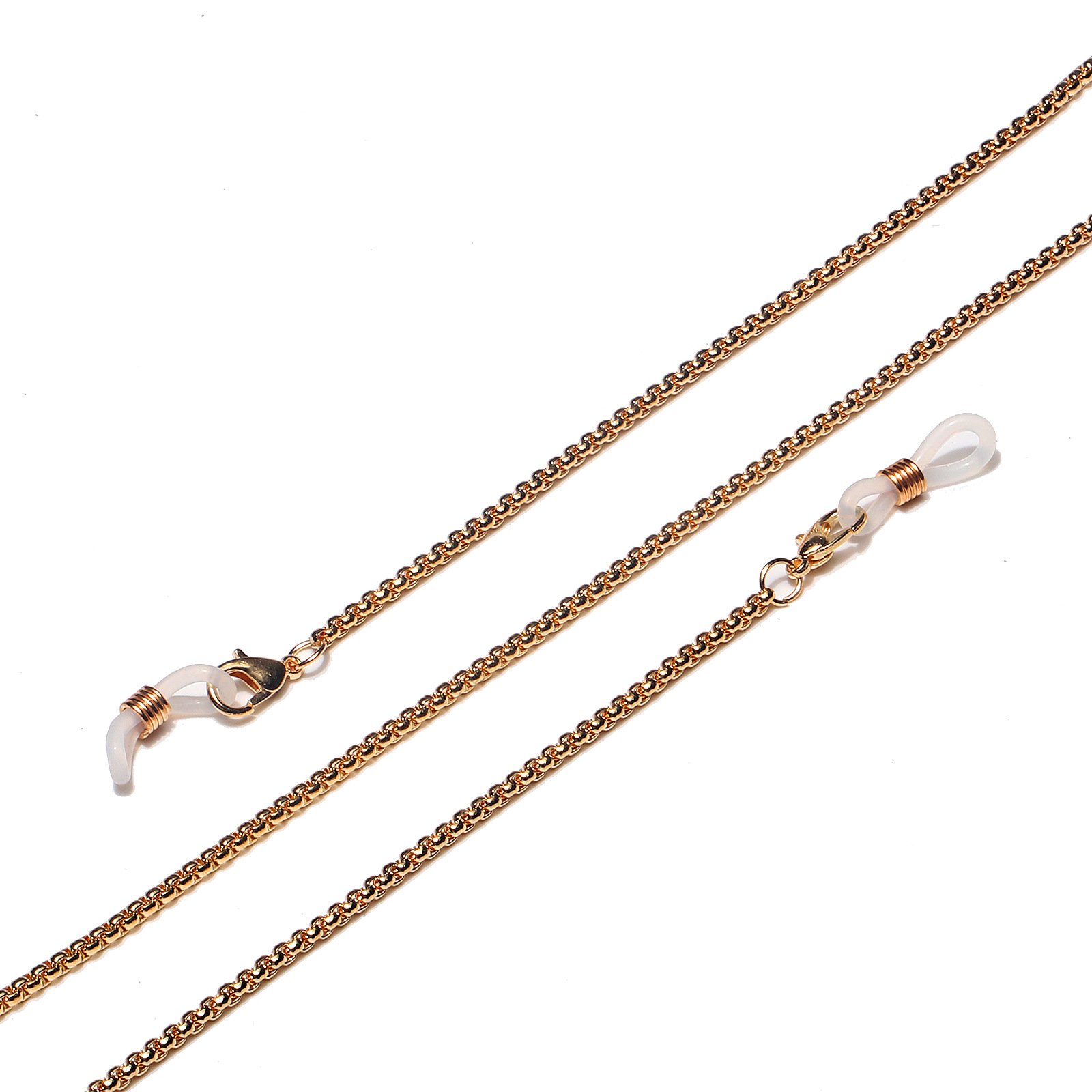 20g Weight Metal Material Fashion Simple Color Retention Golden Metal Glasses Chain 10
