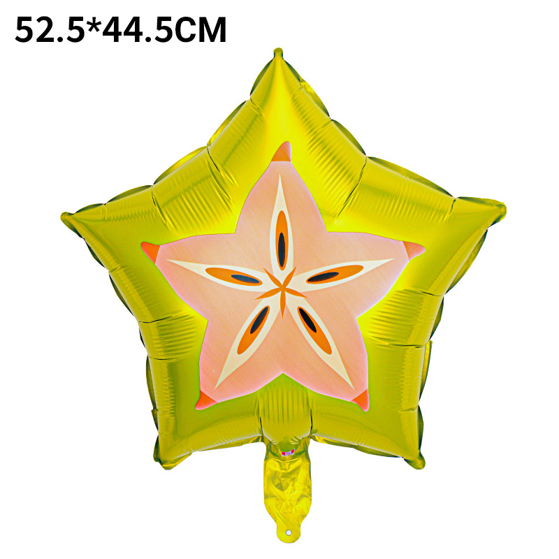 México fiesta de verano decoración fruta globo tropical cactus piña sandía taco fresa película de aluminio globo
