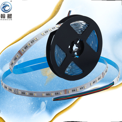 上海5050RGBW四合一七彩可变色软灯带智能家居四色酒店别墅氛围|ms