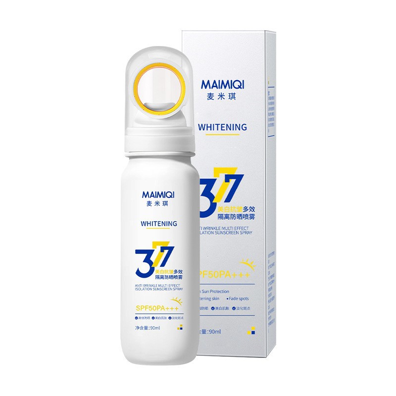 마이미치 화이트닝 안티 링클 멀티 이펙트 아이솔레이팅 선스크린 스프레이 90ml (화이트 스몰 조리개)