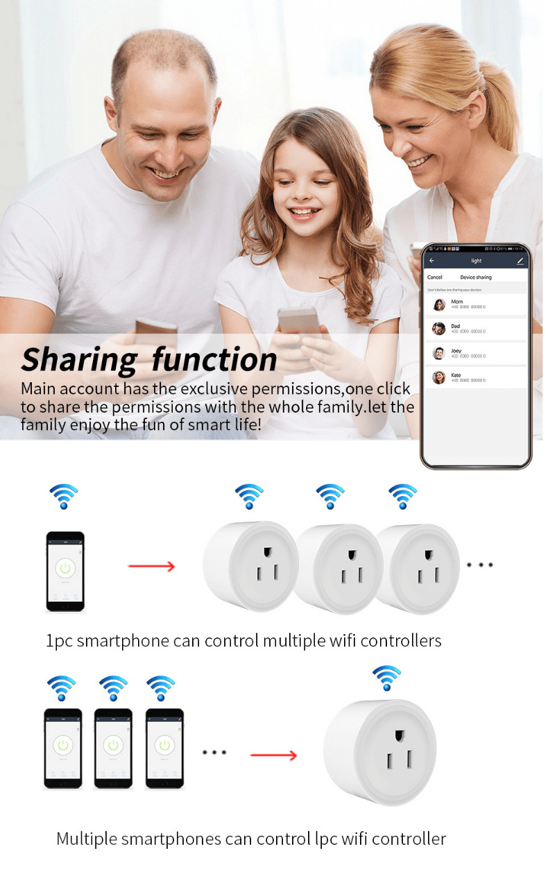 Smart WiFi Remote Control Switch