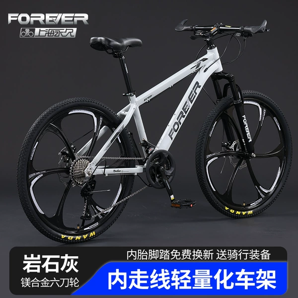 Rock Gray-Aluminum Alloy Frame-Magnesium Alloy Six-Blade Wheel