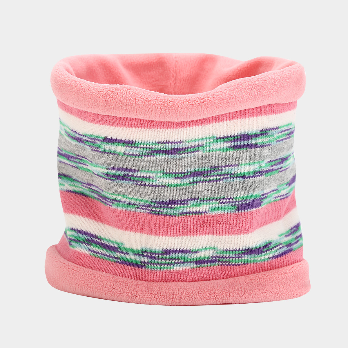 Nuevos sombreros cálidos al aire libre para niños europeos y americanos, guantes de cuello, juego de tres piezas, invierno más terciopelo, traje de tres piezas a prueba de frío, comercio exterior image 5
