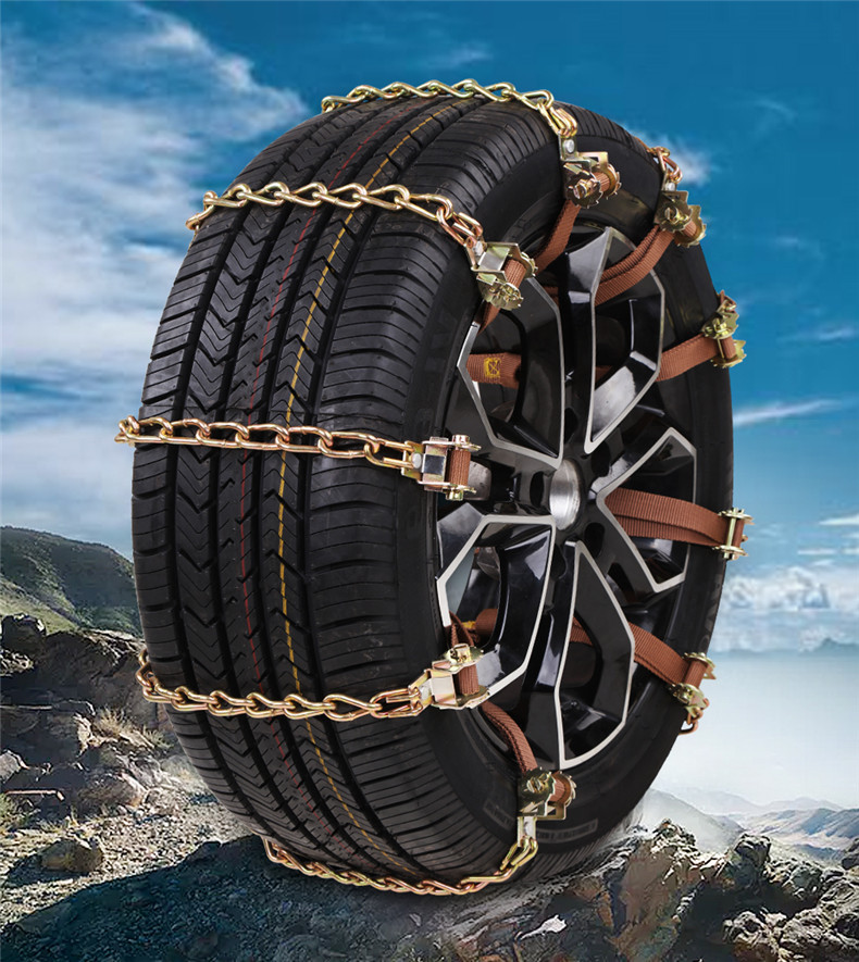 Source manufacturer winter car snow chain bold universal emergency chain car suv off-road vehicle snow chain