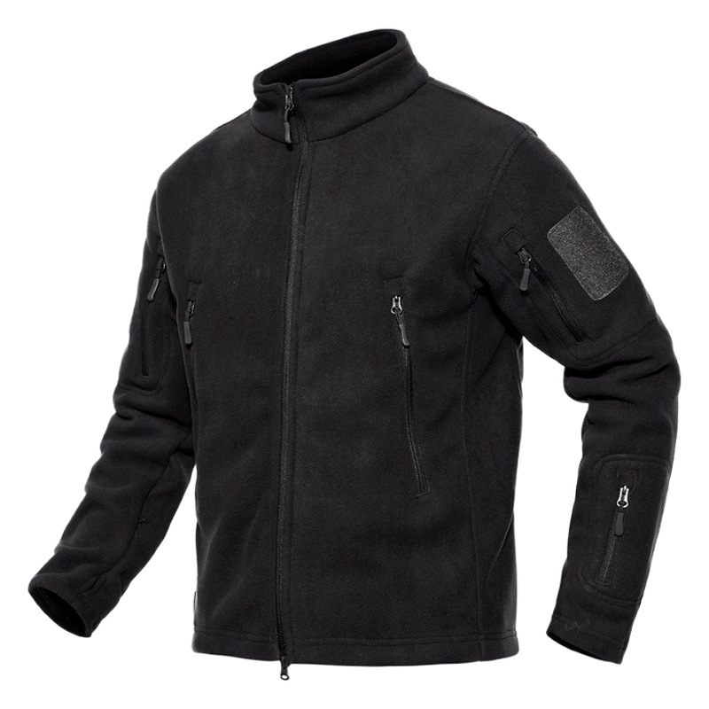 Outdoor Tactical Stand-Up Collar Fleece Jacket for Archon Outdoor Warm Liner Fleece Military Fan Fleece Liner to Protect Against Cold