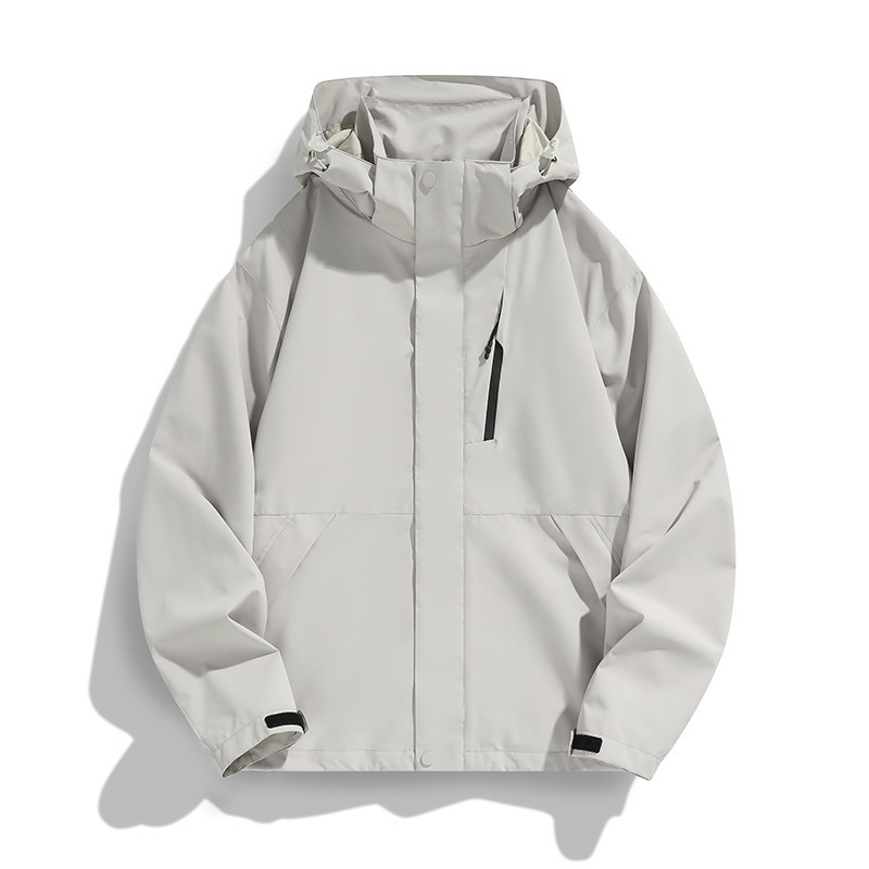 Chaqueta Cortavientos Deportiva de Montaña MD9111, de Poliéster, Sin Forro