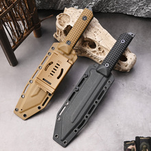 跨境挺进者户外刀高硬度户外直刀野外生存刀锋利求生刀便携战术刀