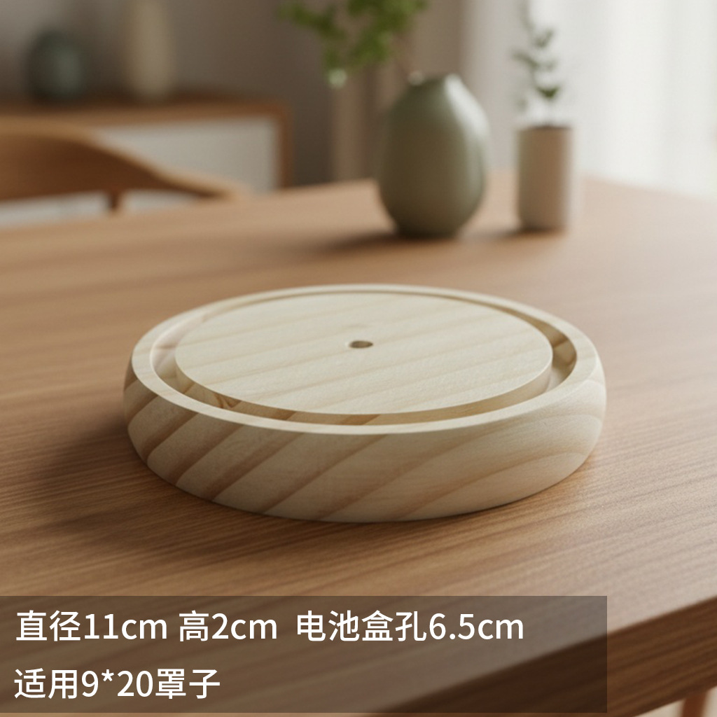 Flor inmortal cubierta de vidrio cubierta de acrílico cubierta de plástico transparente semicircular flor seca base a prueba de polvo con lámpara DIY material