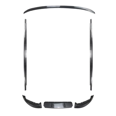 Eyebrow, Center Grille, Side Skirt, Rear Lip, Big Surrounded - g30-late-model-body-parts-carbon-fiber-pattern-2021-2023