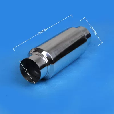 Silencer Sound Resonator Exhaust: Exhaust pipe - 03-1230-76mm-interface-300-long