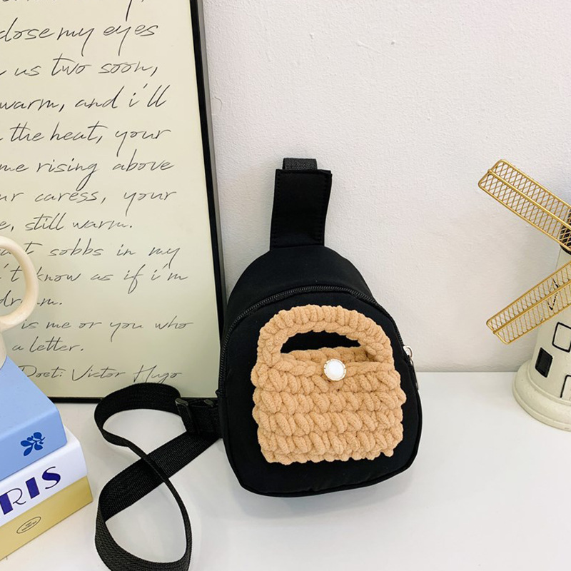 Bolso de niña 2025 nuevo bolso de bebé princesa bolsa de cambio al aire libre bolso de pecho de niña universal