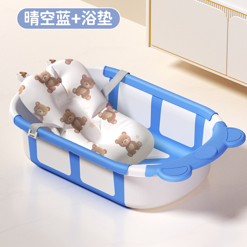 Pequeña bañera plegable para bebés bañera sensible al calor para bebés bañera mágica para bebés bañera para bebés bañera para bebés artículos neonatales