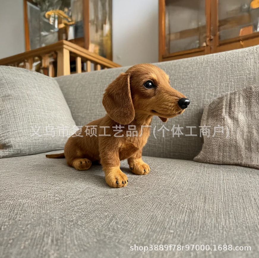The Dachys The most realistic plush toys Dachshund