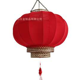 定制加工大红喜庆灯笼节日春节绒布灯笼酒店民宿传统吊挂古典灯笼