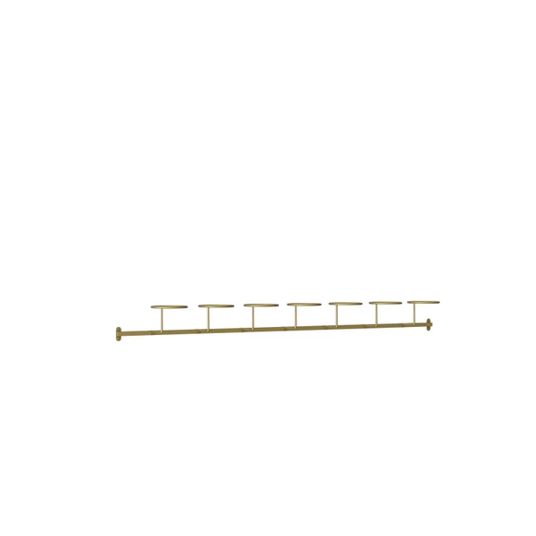 150cm length, 7 caps, gold ♢♜