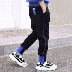 童裝男童褲子春秋運動褲洋氣兒童長褲子休閒中大童潮2023秋裝新款