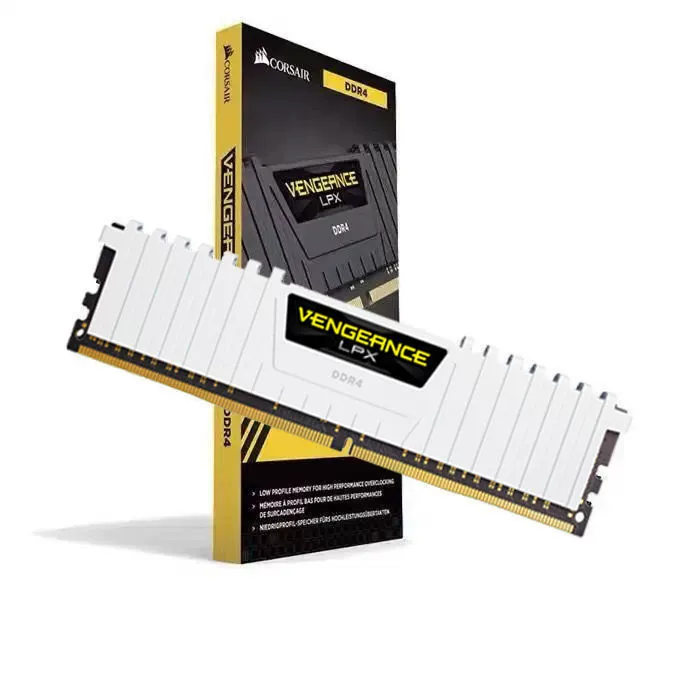 DDR4 Desktop RAM (Corsair) 3200–3600 МГц, наборы 8/16/32 ГБ, одиночный и двойной канал