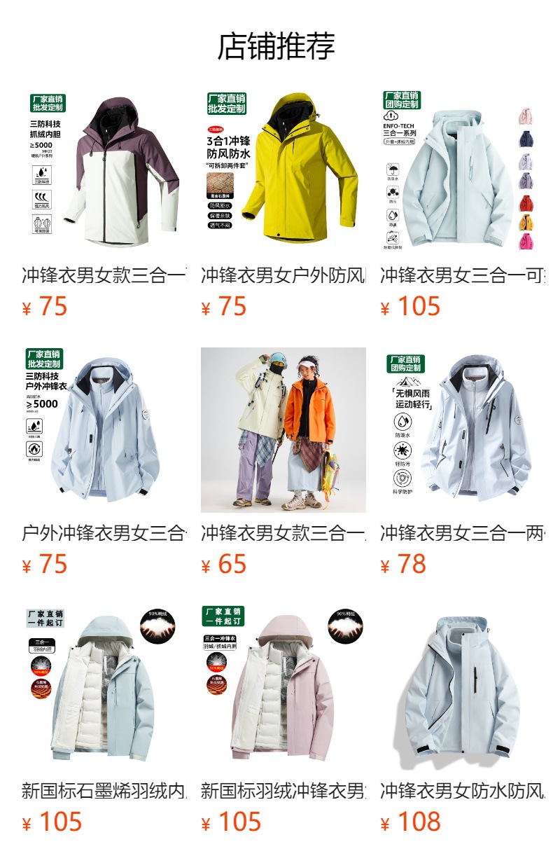 预览状态下无法点击,发布后,可点击跳转到对应的商品页面