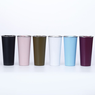 Cross-Border New Stainless Steel Water Cup, Double-Layer Coffee Cup, Portable Cup, Insulated Cup, Logo-Printable, Double-Layer Insulation