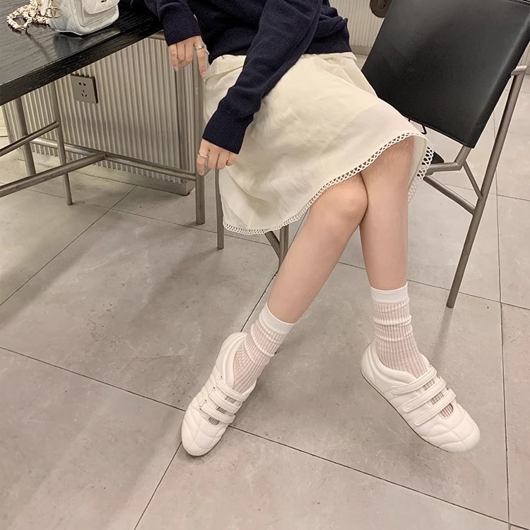 [Sheii Su Yinyin] Moda y esencia ~ Tres funciones casuales de velcro Mary Jane zapatos individuales zapatos de bolos para mujer