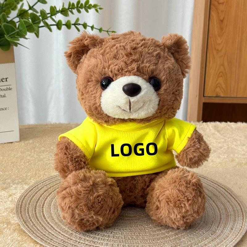 Logo imprimible Teddy Bear Teddy Bear DIY impresión de muñecas de regalo de la compañía de juguetes de peluche