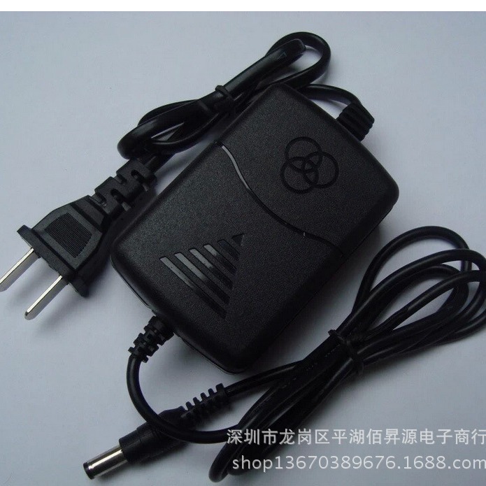 厂家供应 桌面式双线摄像机电源 安防监控电源 12V1A电源适配器