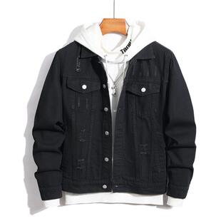 Z 29086 Fake Two-piece Hooded Jacket �كɼ��Bñ�A�����uͨ��