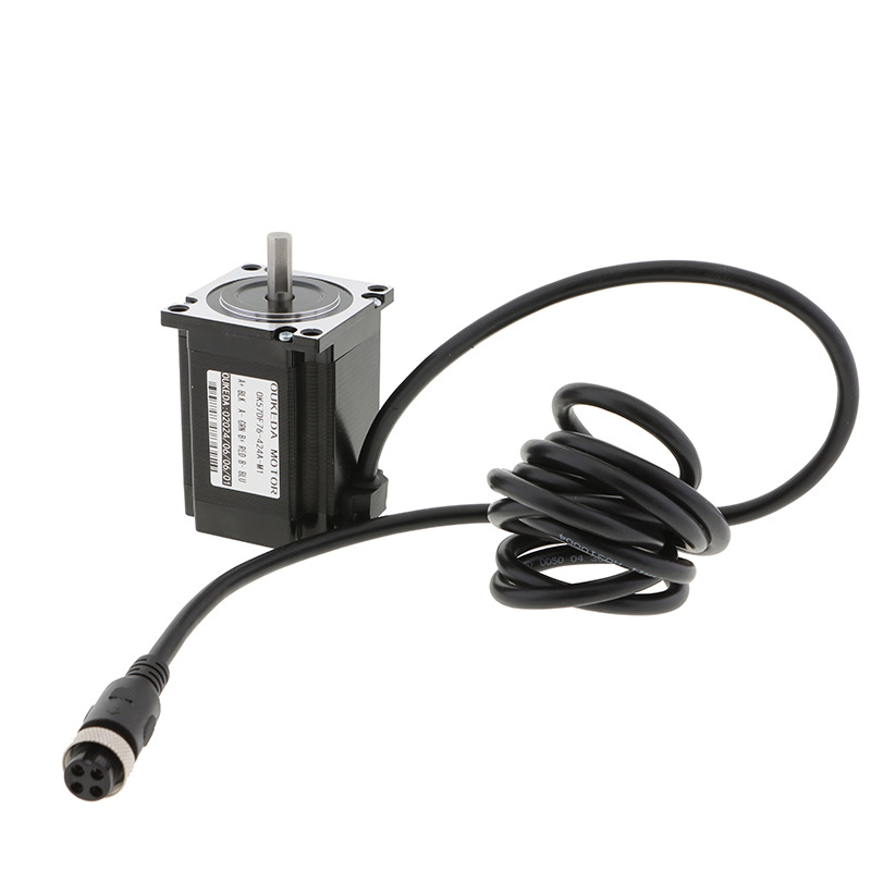 57BYGH76电机 1.89NM 二相四线 2米线 M16航插 机身长76 NEMA23