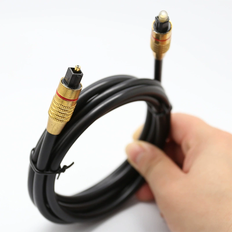 Оптический аудиокабель TOSLINK OD6.0 для подключения усилителя и совместимого интерфейса