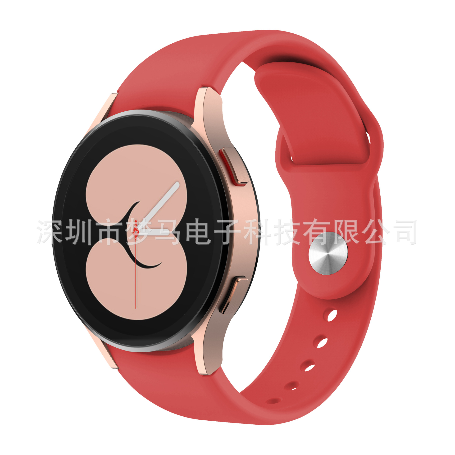 Correa de silicona con hebilla inversa para Samsung Galaxy Watch7, compatible con Watch56classic, correa con hebilla Nike