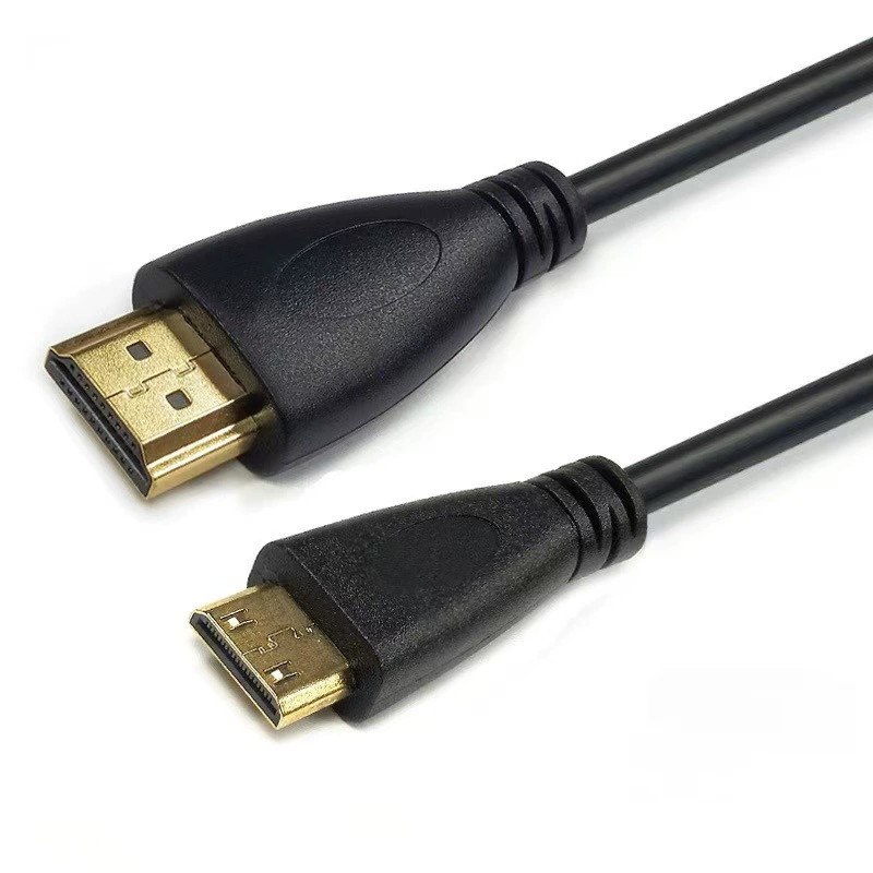Заводской hdmi→mini-HDMI кабель, мини→стандартный, для фотоаппарата, мини HDMI A/C, высокое разрешение